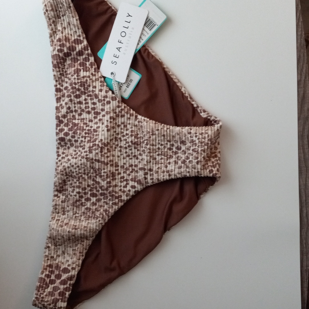 SEAFOLLY BIKINI HIPSTER Bottom Size 12 USA
